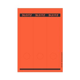 LEITZ Etiquette pour dos de classeur, 61 x 285 mm, rouge