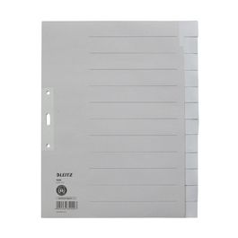 LEITZ Intercalaires en papier naturel, uni, A4 extra large