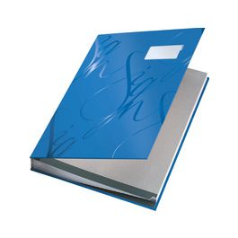 LEITZ Parapheur Design, A4, 18 compartiments, bleu