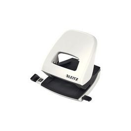 LEITZ Perforateur Nexxt 5008, en carton, blanc perle