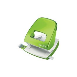 LEITZ Perforateur Nexxt 5008, en carton, vert métallisé