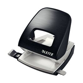 LEITZ Perforateur Style Nexxt 5008, noir satin, capacité: