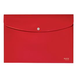 LEITZ Pochette à documents Recycle, A4, PP, rouge