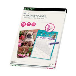 LEITZ Pochette de plastification, A3, mat, 250 microns