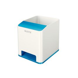 LEITZ Pot à crayons Sound WOW Duo Colour, bleu