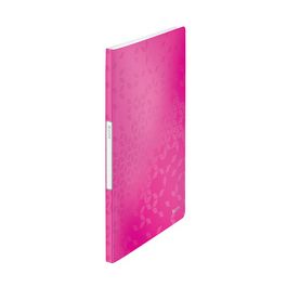 LEITZ Protège-documents WOW, A4, PP, 40 pochettes, rose