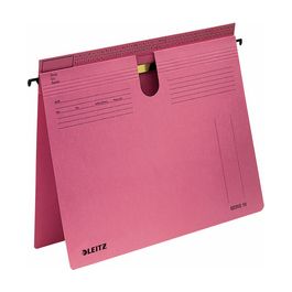 LEITZ SERIE 18 Hängehefter, Manilakarton 250 g/qm, rot x50
