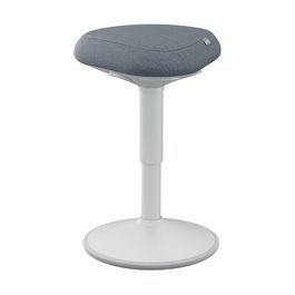 LEITZ Tabouret "assis" Ergo actif, assise confort,gris clair