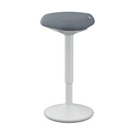 LEITZ Tabouret assis-debout Ergo Active, assise confort,gris