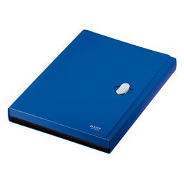 LEITZ Trieur ménager Recycle, A4, PP, 6 compartiments, bleu