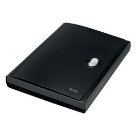 LEITZ Trieur ménager Recycle, A4, PP, 6 compartiments, noir