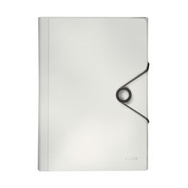 LEITZ Trieur ménager Solid, A4, PP, 6 compartiments, blanc