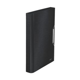 LEITZ Trieur ménager Style, A4, PP, 6 compartiments, noir