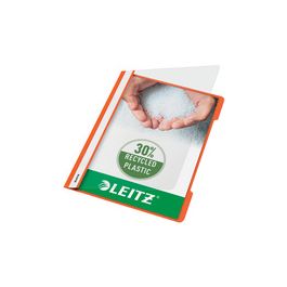 LEITZ chemise à lamelle Standard, format A4, PP, orange,