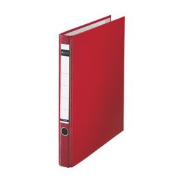 LEITZ classeur à anneaux, en plastique, format A4, rouge,