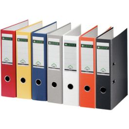LEITZ classeur plastique, 180 degrés, A4, 80 mm, orange x20