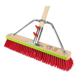 LEO MAIER Balai de rue avec manche "Bulldozer", 450 mm