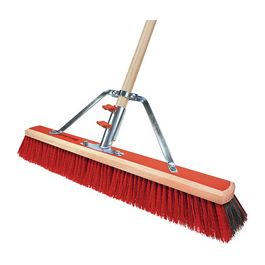 LEO MAIER Balai de salle avec manche "Bulldozer", 500 mm