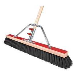 LEO MAIER Balai de salle avec manche "Bulldozer", 600 mm