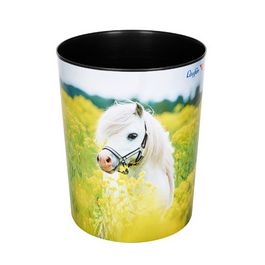 Läufer Corbeille à papier "cheval dans un champ de colza"