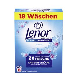 Lenor Lessive en poudre Fraîcheur d'avril, 0,99 kg