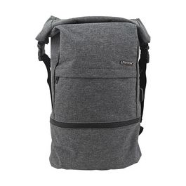 LiGHTPAK Sac à dos pour PC portable, polyester 600D, gris