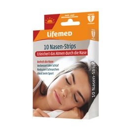 Lifemed Bandelettes nasales, 19 x 66 mm, ton chair