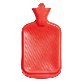 Lifemed Bouillotte, contenance : 2 litres, rouge