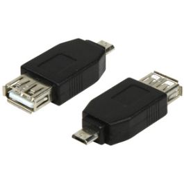 LogiLink Adaptateur USB 2.0, micro USB mâle - USB femelle