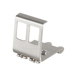 LogiLink Adaptateur rail DIN pour un module Keystone, métal