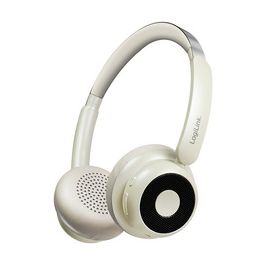 LogiLink Casque audio BT 6.0 AuraSolo, bluetooth, beige
