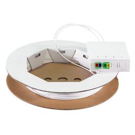 LogiLink Boîte d'épissure FTTH, câble de pose 30 m, blanc