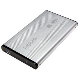 LogiLink Boîtier pour disque dur SATA 2,5", USB 3.0, argent