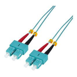 LogiLink Câble Patch à fibre optique, SC Duplex - SC Duplex