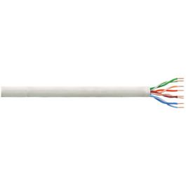 LogiLink Câble Patch, Cat. 6, U/UTP, 100 m, gris clair