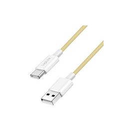 LogiLink Câble USB 2.0, USB-A - USB-C, 1,5 m, jaune