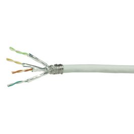 LogiLink Câble d'installation, Cat. 6, S/FTP, 100 m, blanc