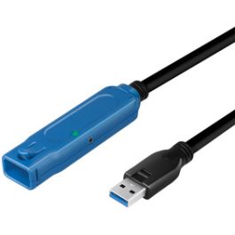 LogiLink Câble de rallonge actif USB 3.2, 10 m