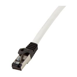 LogiLink Câble patch premium, Cat. 8.1, S/FTP, 1,0 m, gris