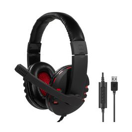 LogiLink Casque audio USB grande qualité, avec microphone