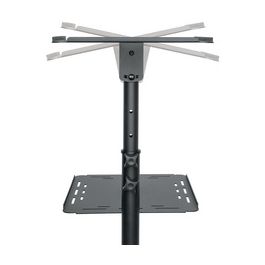 LogiLink Chariot de projection multimédia acier, 2 niveaux