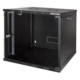 LogiLink Coffret mural 19", démonté, 12 U, noir