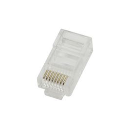 LogiLink Connecteur mâle RJ45 pour câble rond, Cat.5e,