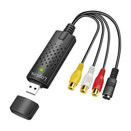 LogiLink Convertisseur audio & vidéo USB 2.0, noir