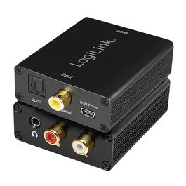 LogiLink Convertisseur audio, numérique vers analogique,