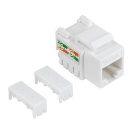 LogiLink Embase Keystone Cat.6, Classe E, non blindé, blanc