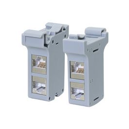 LogiLink Adaptateur pour rail DIN avec 2 coupleurs cat.6A