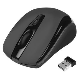 LogiLink Mini souris optique pour notebook, sans fil, noir