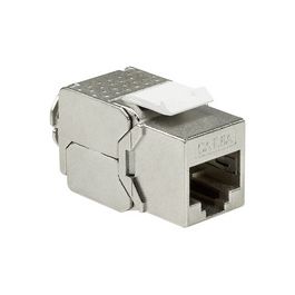 LogiLink Module Keystone Cat.6A, classe EA, blindé, gris