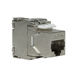 LogiLink Module keystone Cat.6A, classe EA, blindé, gris